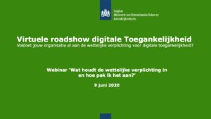 Webinar Digitale Toegankelijkheid io Logius BZK